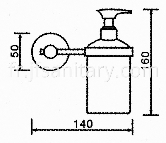 Size Of Liquid Soap Holder